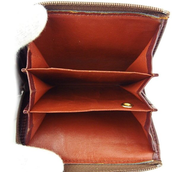 Authenticity guaranteed USED SAINT LAURENT coin case leather - Picture 6 of 8